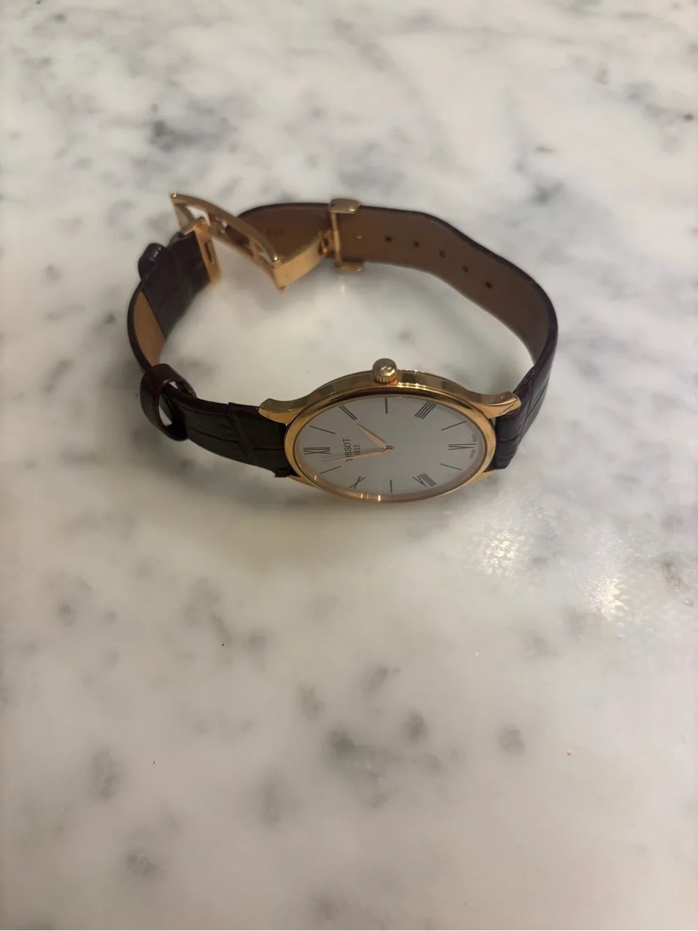 Tissot 1853 T063409A Leather Watch